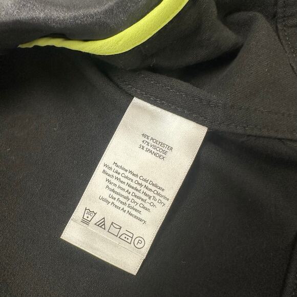 Eddie Bauer Voyager Travex Black Women 8 Two Button Stretch Blazer Travel Jacket - Picture 5 of 12